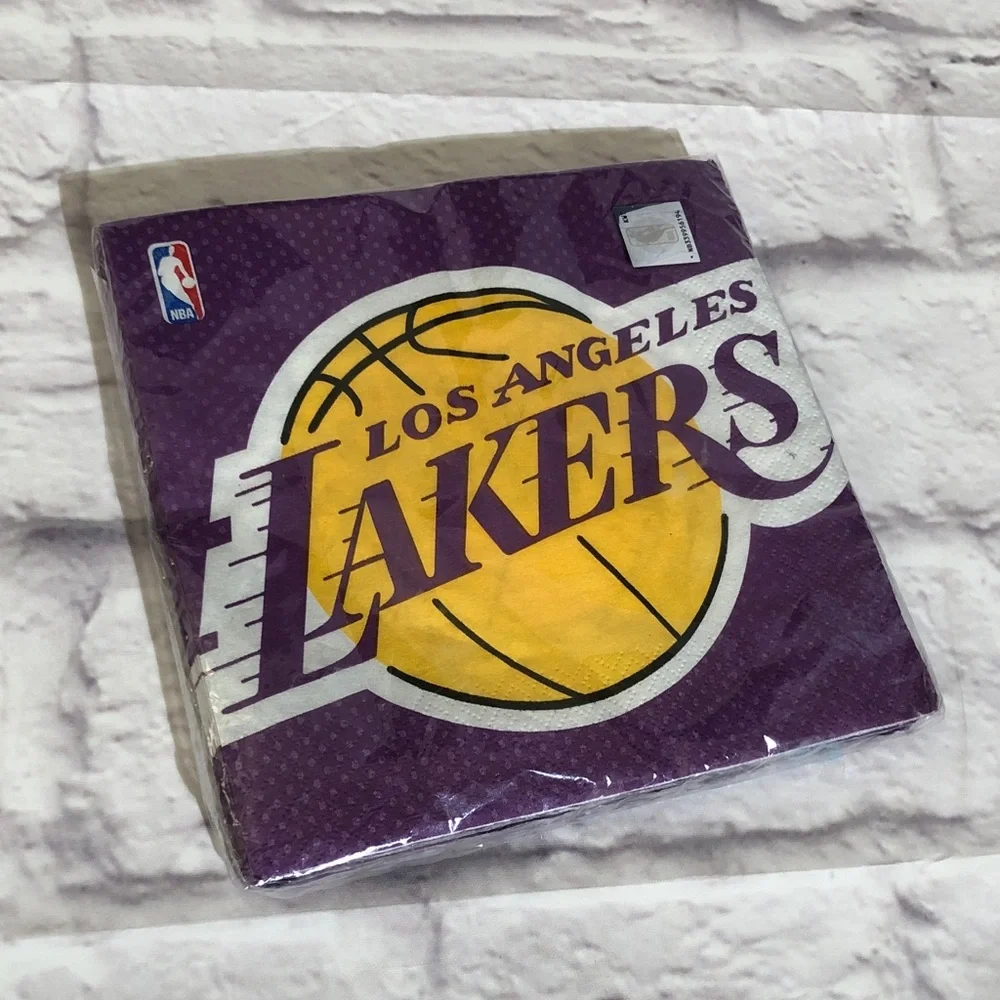 NBA Los Angeles Lakers Purple and Yellow Party Set